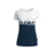 Martini Sportswear - CLASSY - T-Shirts in Blu Scuro-Bianco - vista frontale - Donna
