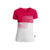Martini Sportswear - ALPINE LADY - T-Shirts in Rosa Fucsia-Bianco - vista frontale - Donna