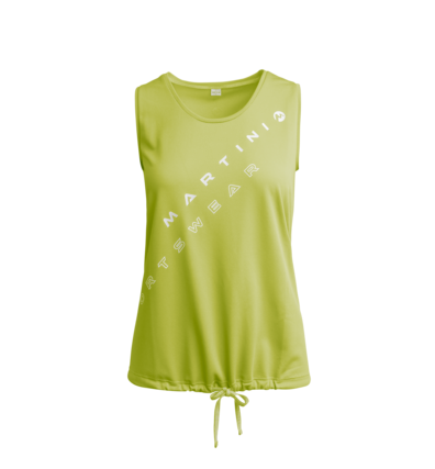 Martini Sportswear - FIRST.STEP - Tops in Lime - front view - Women