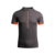 Martini Sportswear - HILLTOP - T-Shirts in Grey-Bright Orange - front view - Men