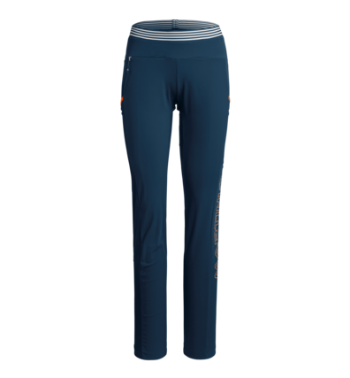 Martini Sportswear - EXPLORATION - Pants in Dark Blue-Orange - front view - Women