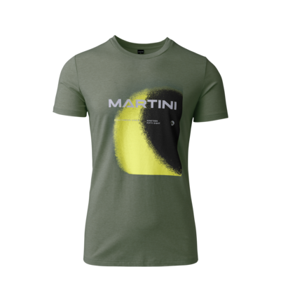 Martini Sportswear - ALPMATE Shirt M - T-Shirts in mosstone - vista frontale - Uomo