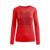 Martini Sportswear - SWAG - Maglie a maniche lunghe in Rosso - vista frontale - Donna