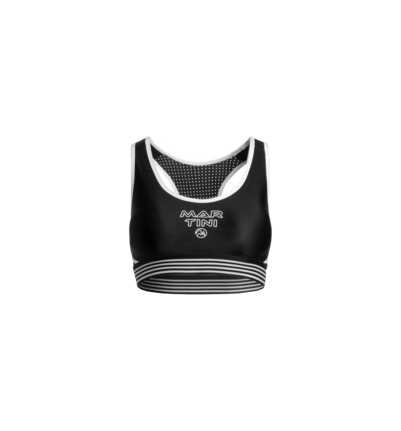 Martini Sportswear - WANTED - Baselayer - tops in Black - front view - Women