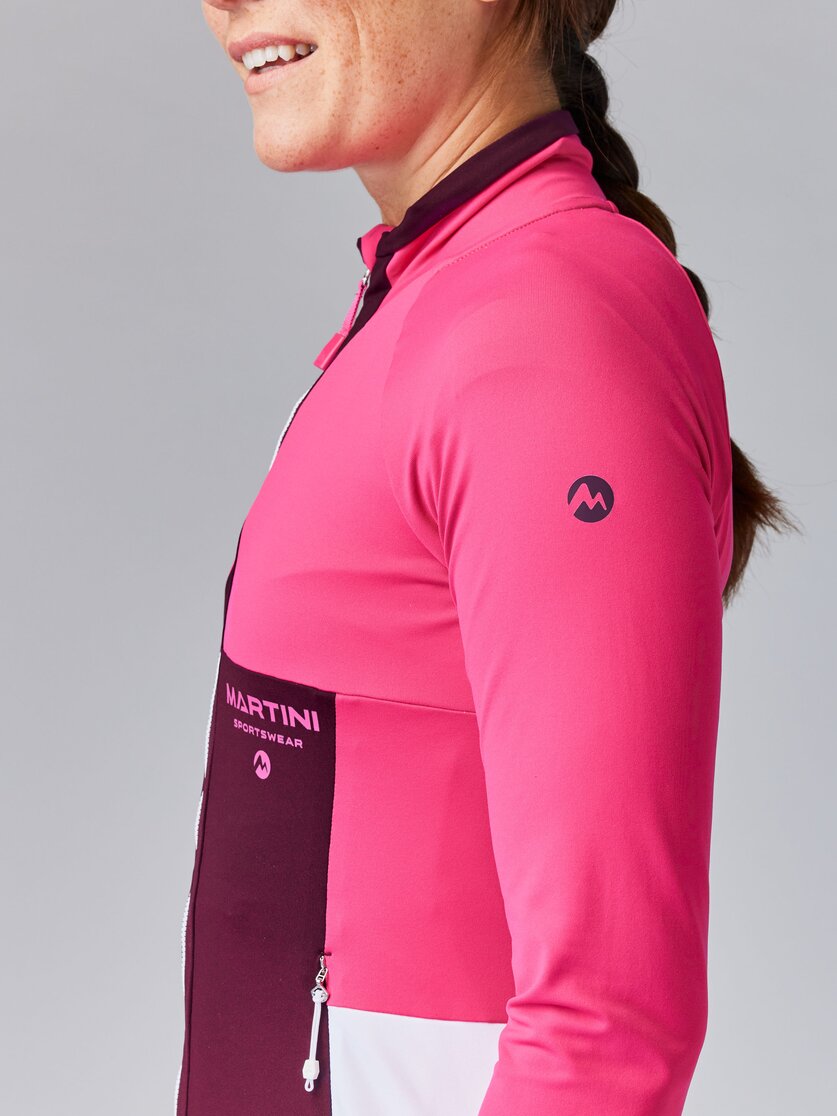 Martini Sportswear - ALPMATE Midlayer Jacket W - Midlayers in mosstone-tendril-white - Detail 1 - Women