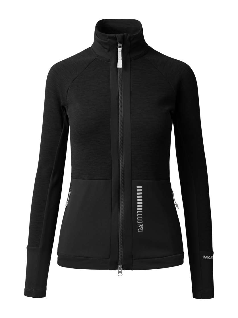 Martini Sportswear - TREKTECH Midlayer Jacket W - Midlayers in black - Vorderansicht - Damen