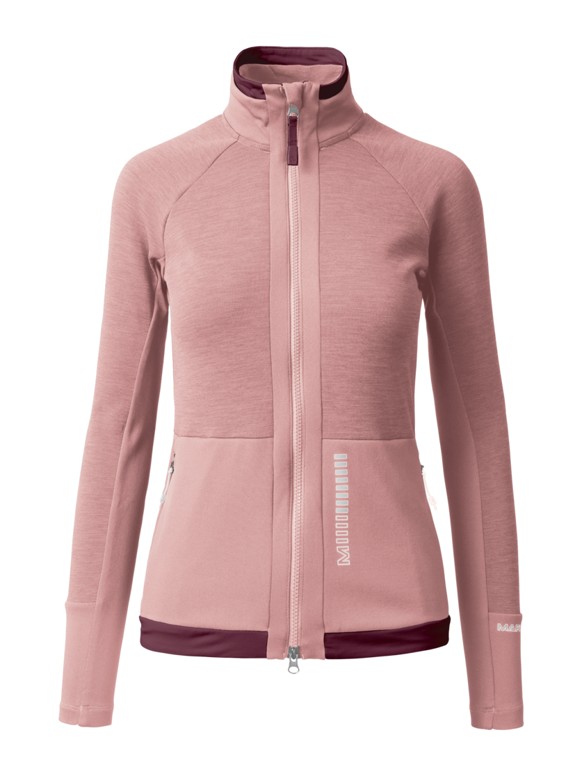 Martini Sportswear - TREKTECH Midlayer Jacket W - Midlayers in wild rose-fairy tale - Vorderansicht - Damen