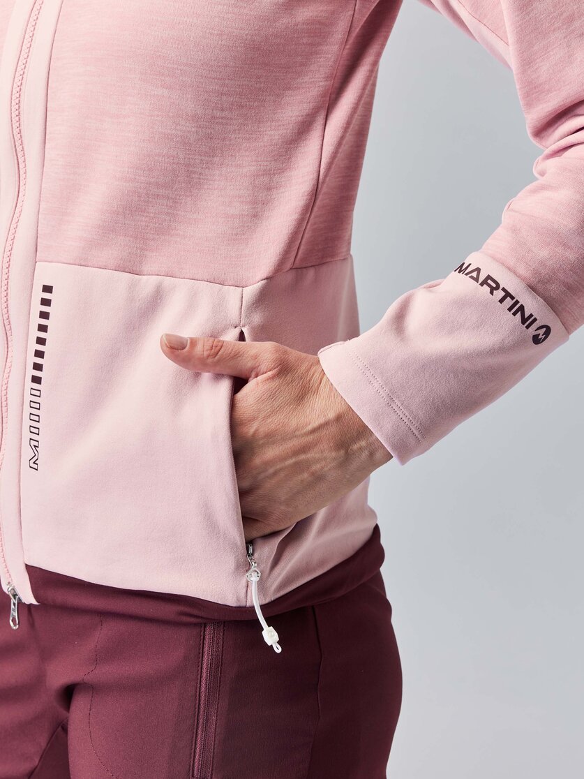 Martini Sportswear - TREKTECH Midlayer Jacket W - Midlayers in mosstone-greenery - Detail 1 - Damen