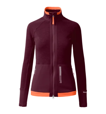 Martini Sportswear - TREKTECH Midlayer Jacket W - Strati intermedi in fairy tale-mango - vista frontale - Donna