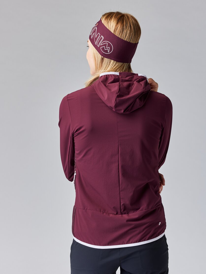 Martini Sportswear - HILLCLIMB Hybrid Jacket G-Loft® W  - Giacche ibride in mosstone - vista laterale modello - Donna