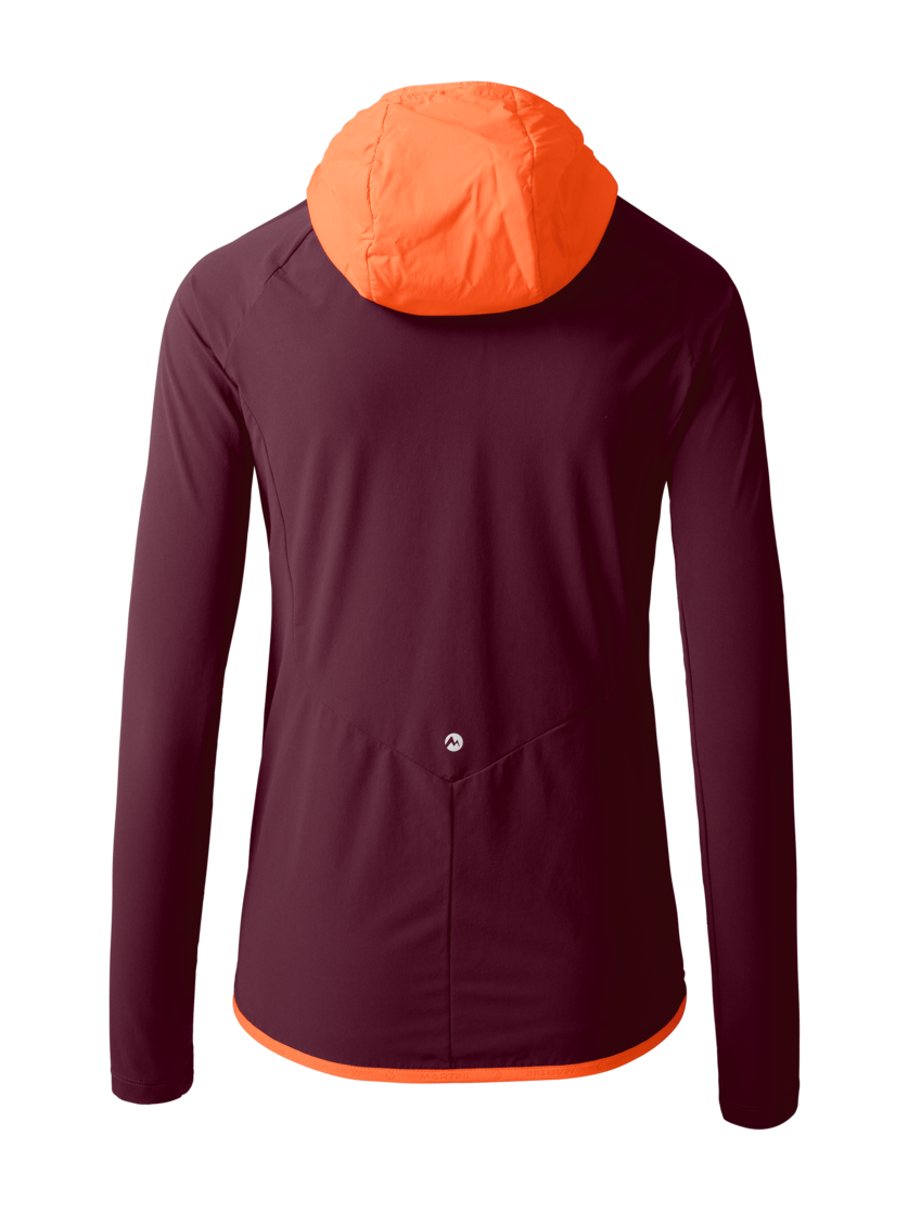 Martini Sportswear - HIGHVENTURE Hybrid Jacket G-Loft® W - Hybridjacken in mango-fairy tale - Rückansicht - Damen