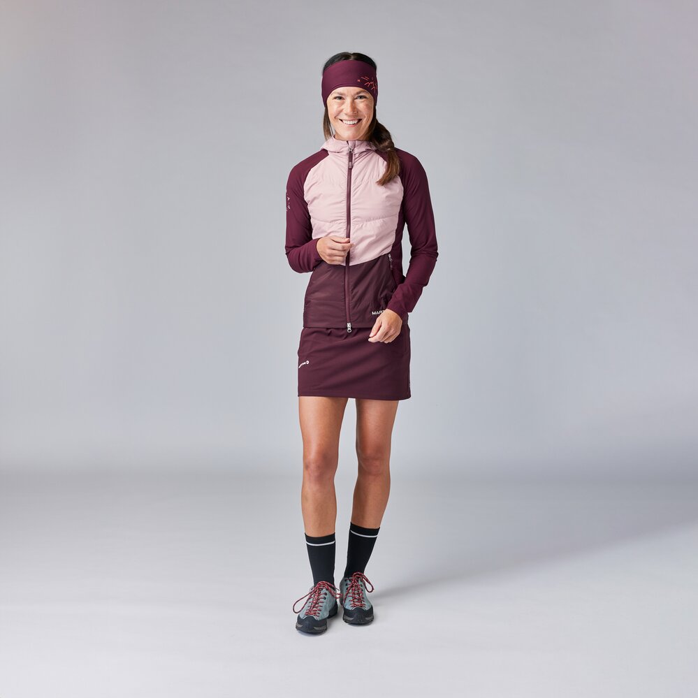 Martini Sportswear - HIGHVENTURE Hybrid Jacket G-Loft® W - Hybridjacken in tendril-mosstone - Vollständiges Outfit - Damen
