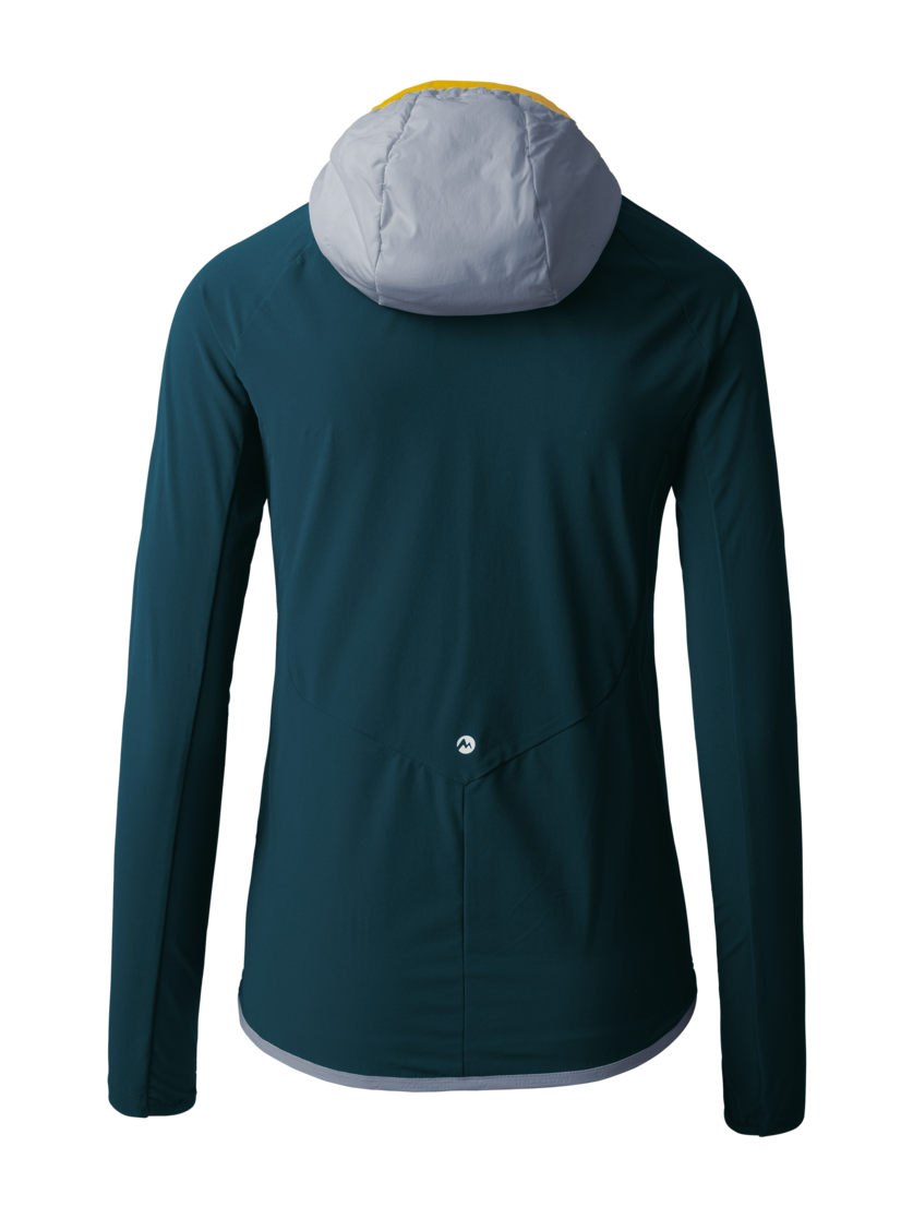 Martini Sportswear - HIGHVENTURE Hybrid Jacket G-Loft® W - Hybridjacken in moon-poseidon - Rückansicht - Damen