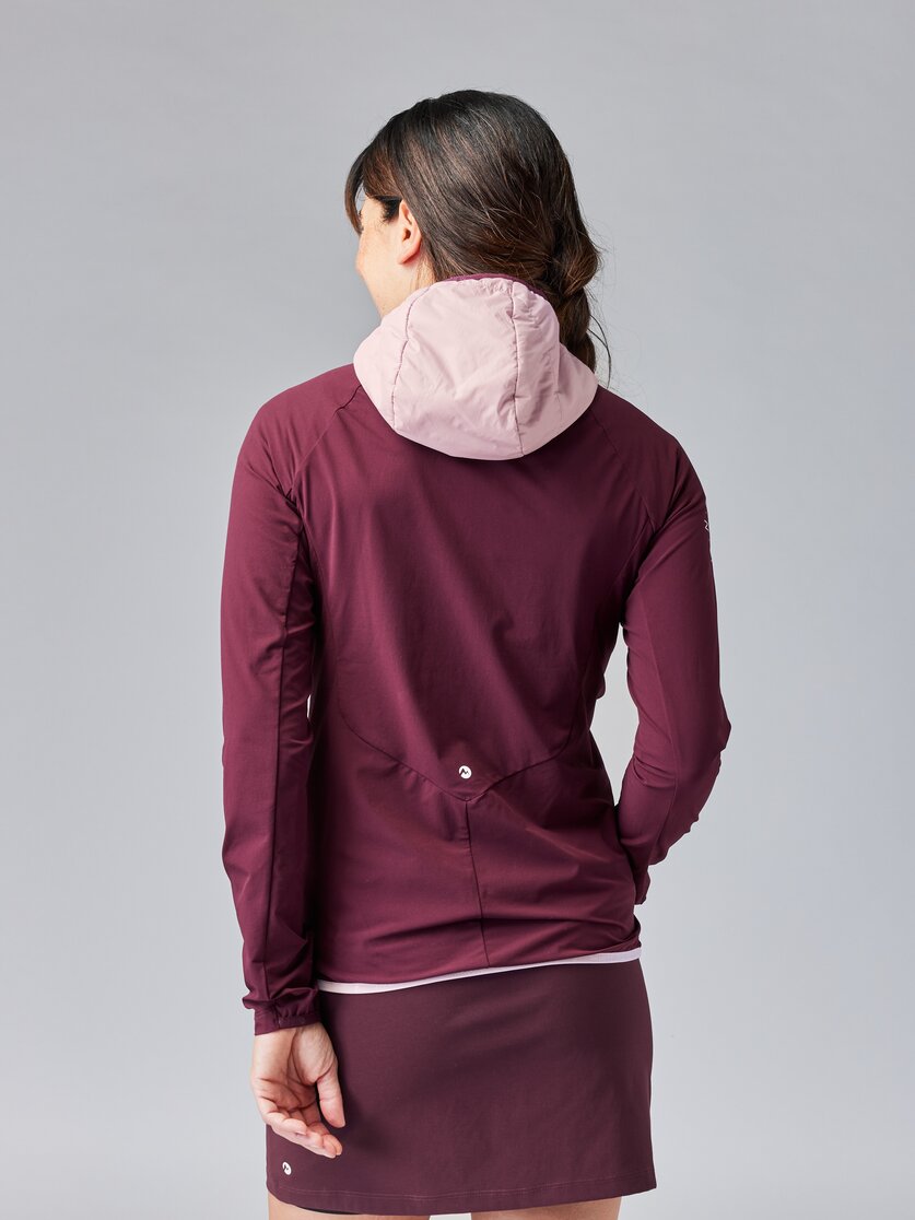 Martini Sportswear - HIGHVENTURE Hybrid Jacket G-Loft® W - Hybridjacken in tendril-mosstone - Rückansicht Model - Damen