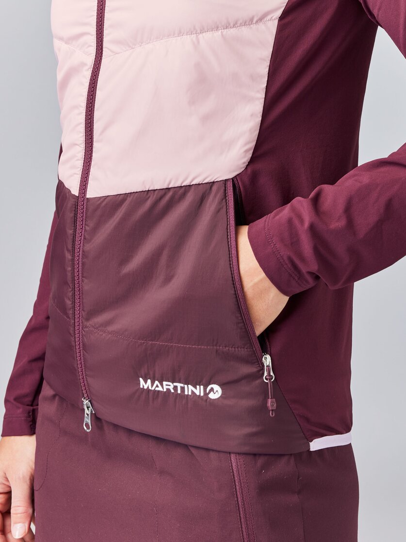 Martini Sportswear - HIGHVENTURE Hybrid Jacket G-Loft® W - Hybridjacken in tendril-mosstone - Detail 5 - Damen