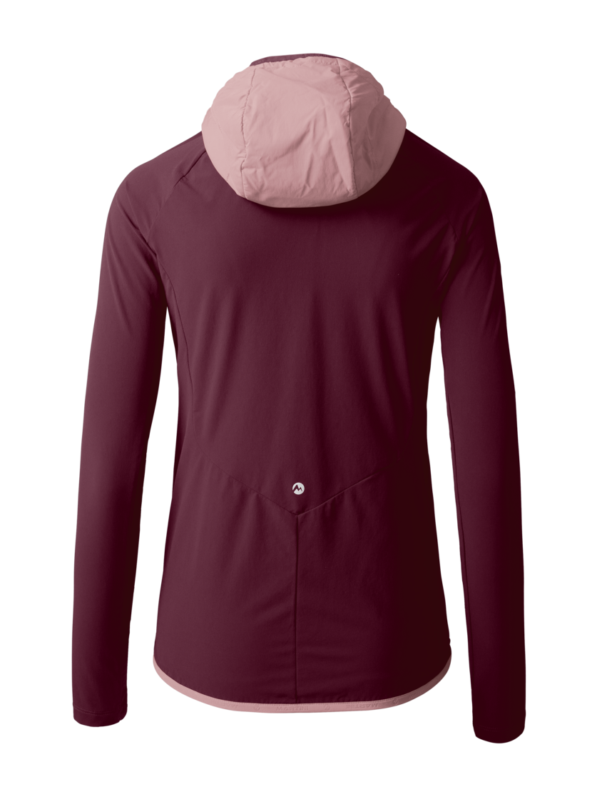 Martini Sportswear - HIGHVENTURE Hybrid Jacket G-Loft® W - Hybridjacken in wild rose-fairy tale - Rückansicht - Damen
