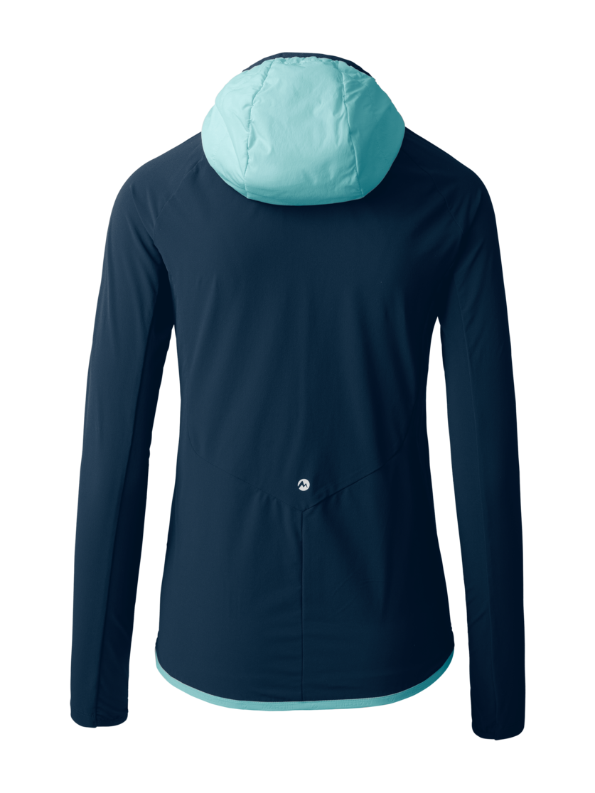 Martini Sportswear - HIGHVENTURE Hybrid Jacket G-Loft® W - Hybrid jackets in skylight-true navy - rear view - Women
