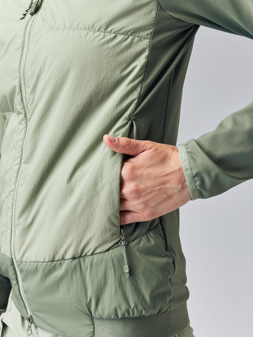 Martini Sportswear - ALPMATE Hybrid Jacket G-Loft® W - Giacche ibride in tendril-mosstone - Dettaglio 2 - Donna