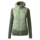 Martini Sportswear - ALPMATE Hybrid Jacket G-Loft® W - Hybrid jackets in tendril-mosstone - front view - Women