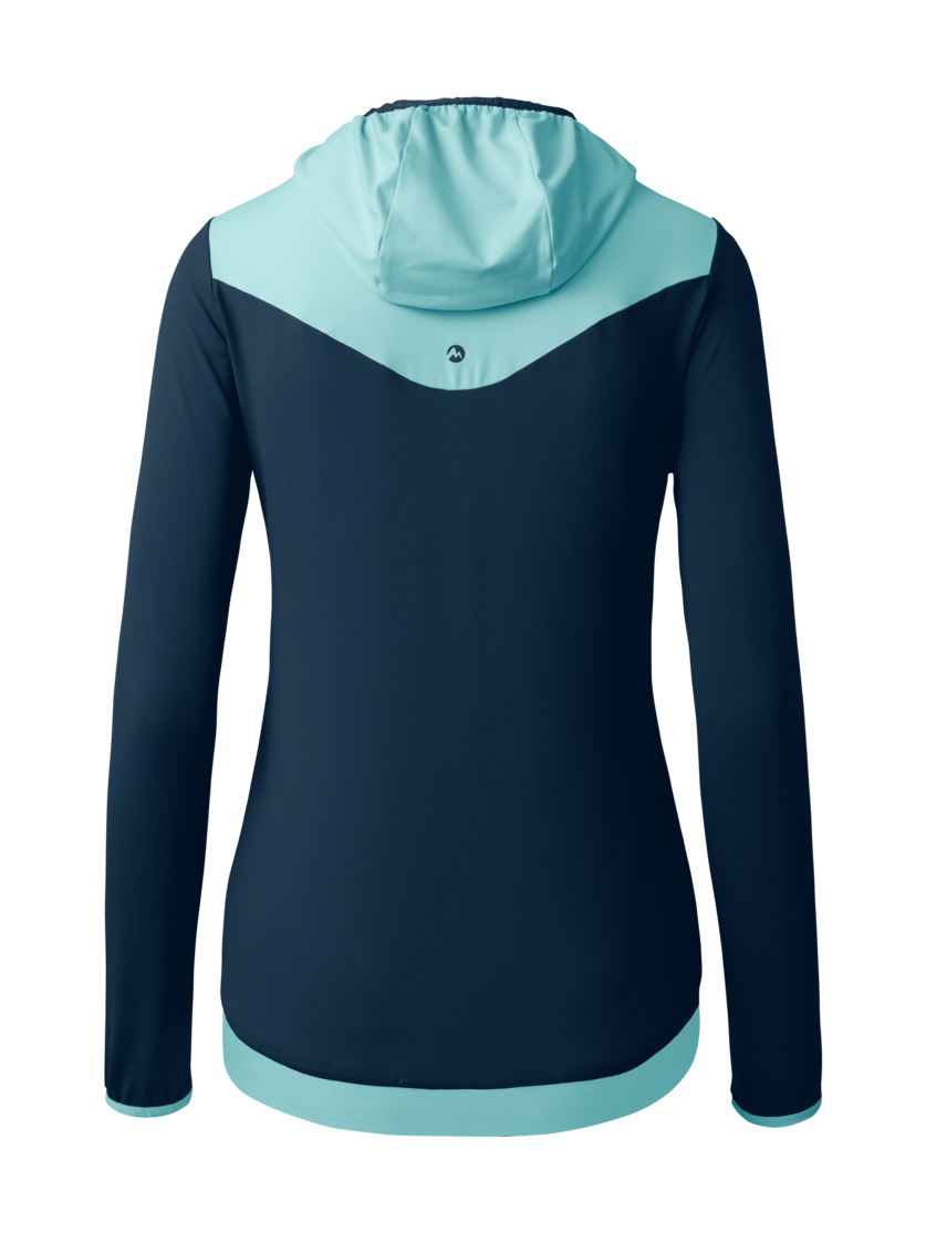 Martini Sportswear - ALPMATE Hybrid Jacket G-Loft® W - Hybrid jackets in skylight-true navy - rear view - Women
