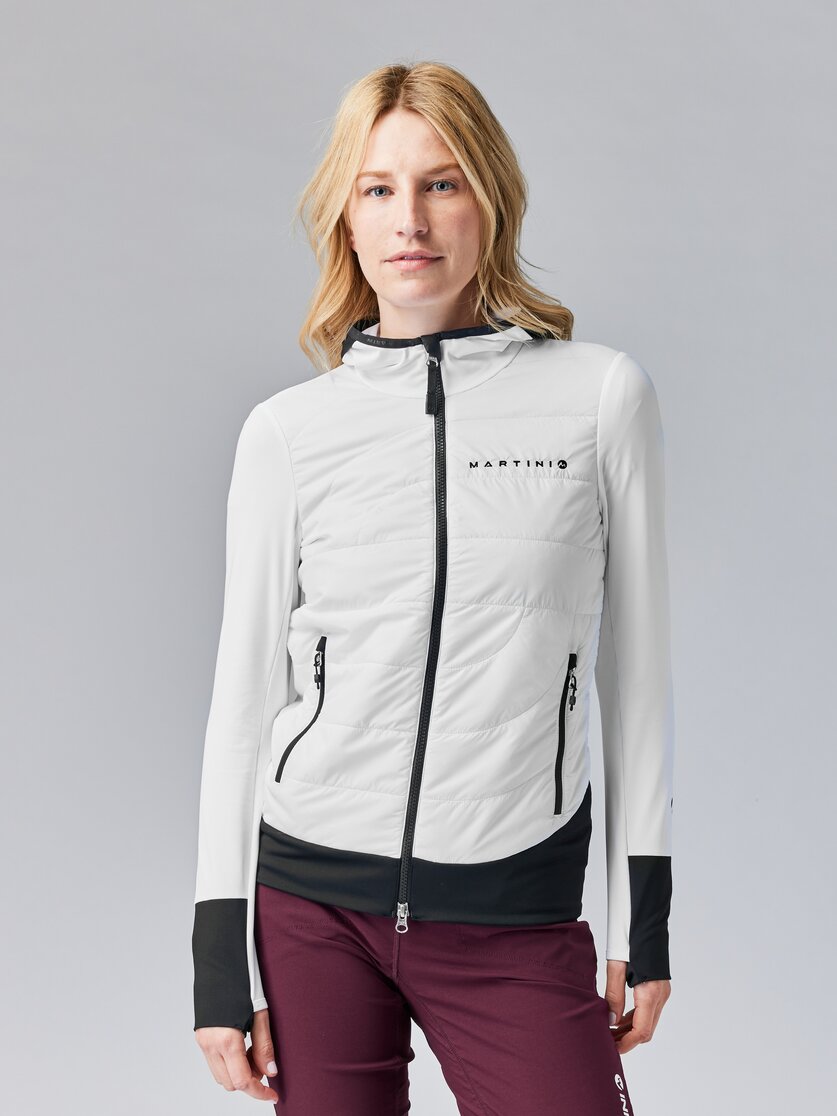 Martini Sportswear - VIA Hybrid Jacket Primaloft® Gold W - Hybridjacken in mosstone-greenery - Vorderansicht Model - Damen