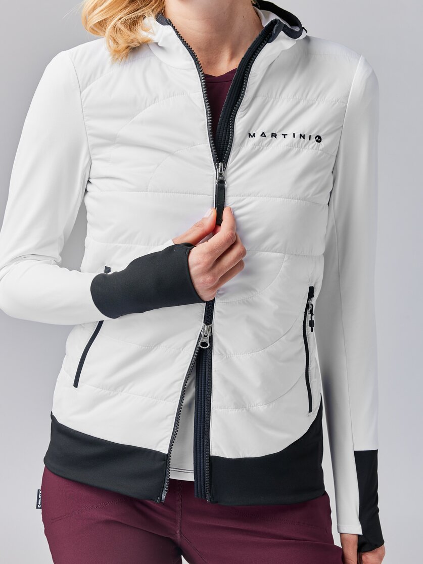 Martini Sportswear - VIA Hybrid Jacket Primaloft® Gold W - Hybridjacken in mosstone-greenery - Detail 1 - Damen