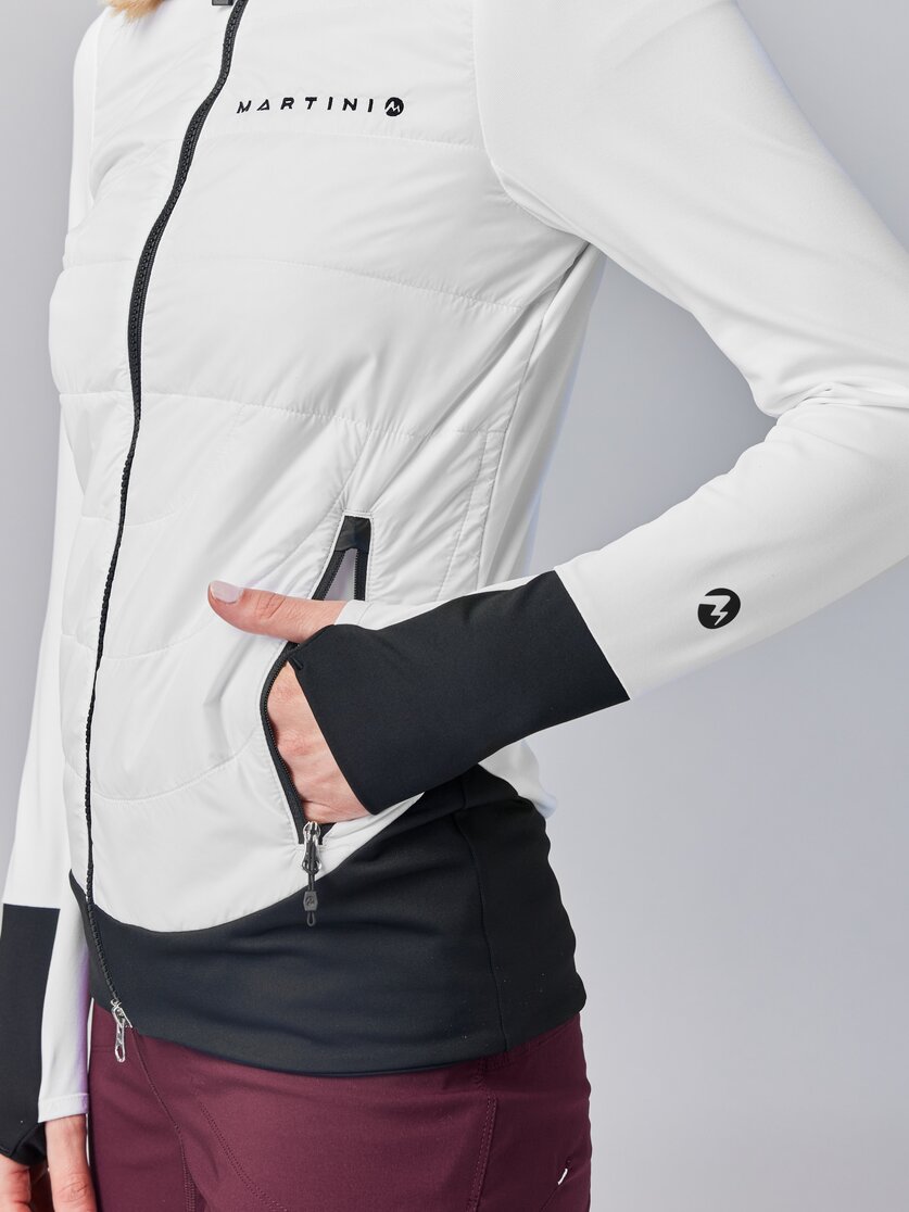 Martini Sportswear - VIA Hybrid Jacket Primaloft® Gold W - Hybridjacken in mosstone-greenery - Detail 2 - Damen