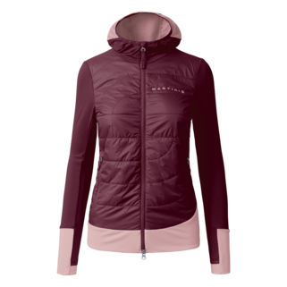 Martini Sportswear - VIA Hybrid Jacket Primaloft® Gold W - Hybrid jackets in fairy tale-wild rose - front view - Women