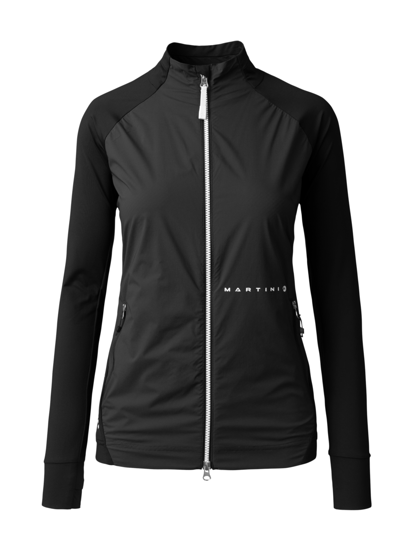 Martini Sportswear - TREKTECH Hybrid Jacket W - Hybridjacken in black - Vorderansicht - Damen