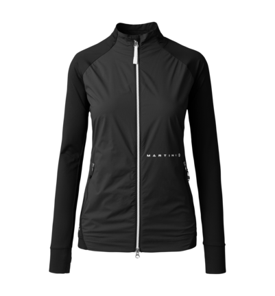 Martini Sportswear - TREKTECH Hybrid Jacket W - Hybrid jackets in black - front view - Women