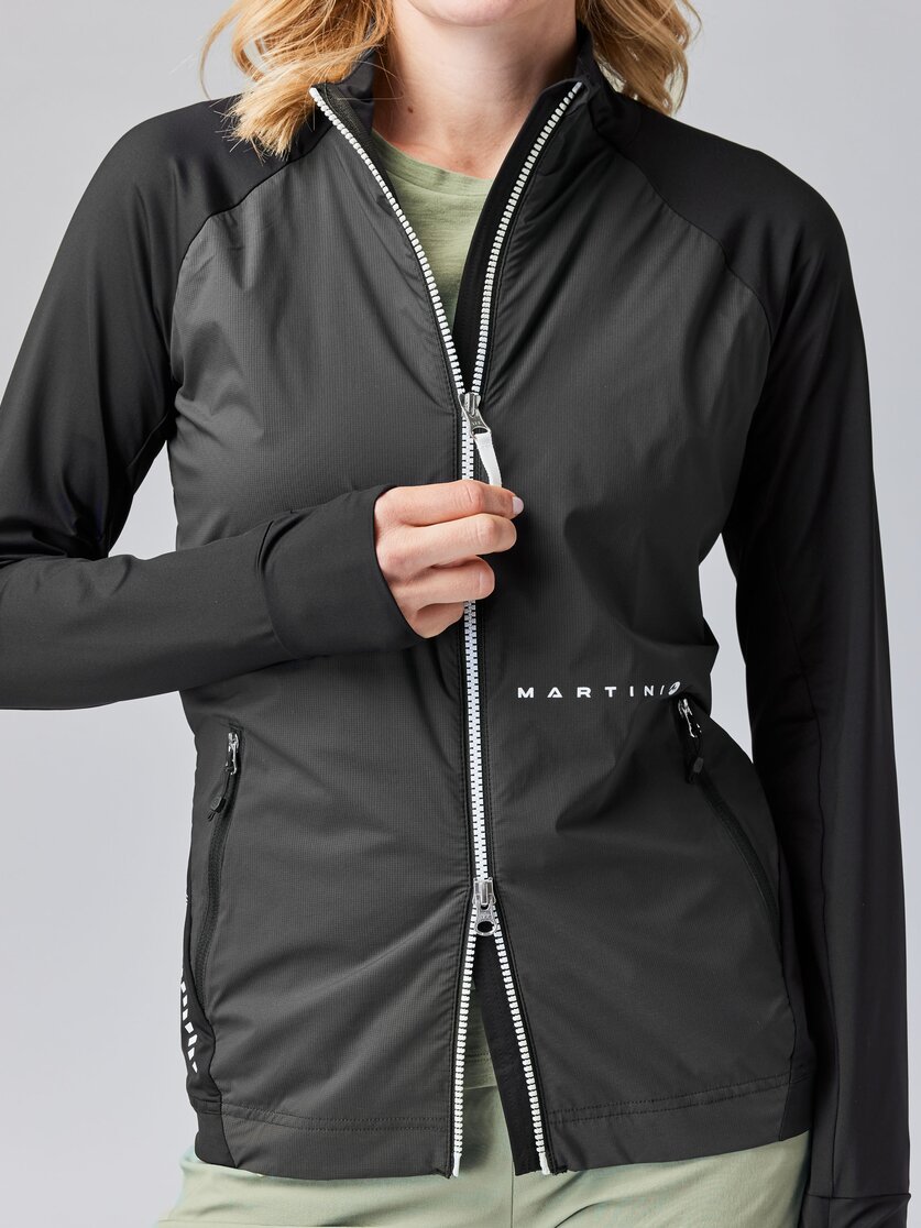 Martini Sportswear - TREKTECH Hybrid Jacket W - Hybridjacken in mosstone - Detail 1 - Damen