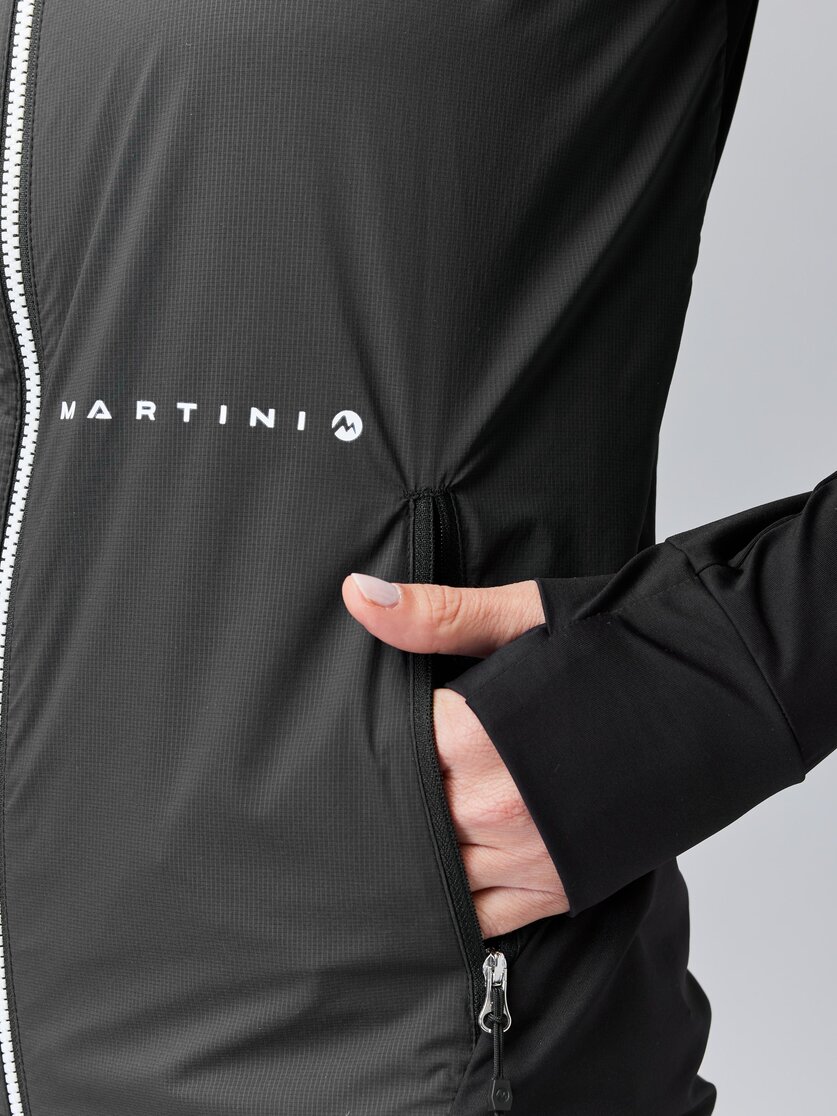Martini Sportswear - TREKTECH Hybrid Jacket W - Hybridjacken in mosstone - Detail 2 - Damen