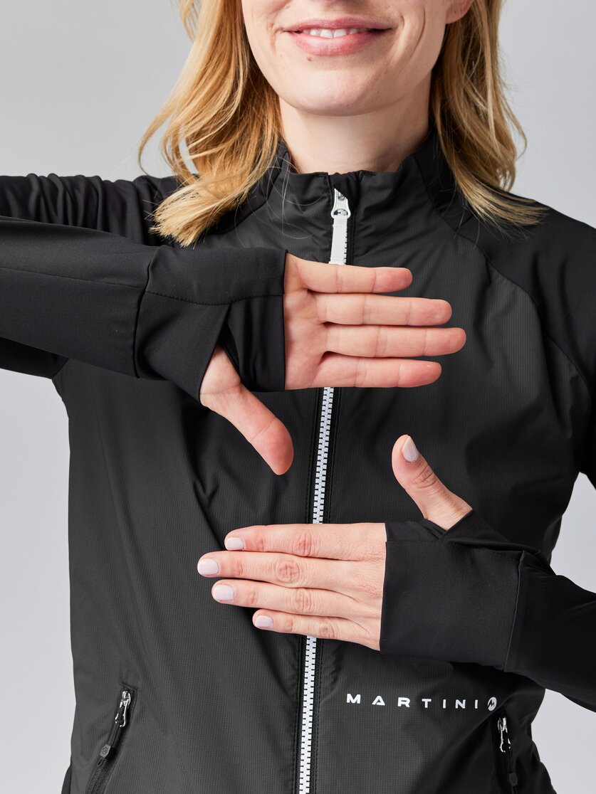Martini Sportswear - TREKTECH Hybrid Jacket W - Hybridjacken in mosstone - Detail 3 - Damen
