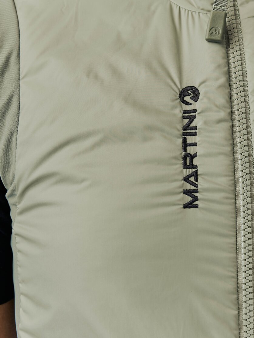 Martini Sportswear - ALPMATE Hybrid Vest G-Loft® W - Gilet in tendril-mosstone - Dettaglio 4 - Donna