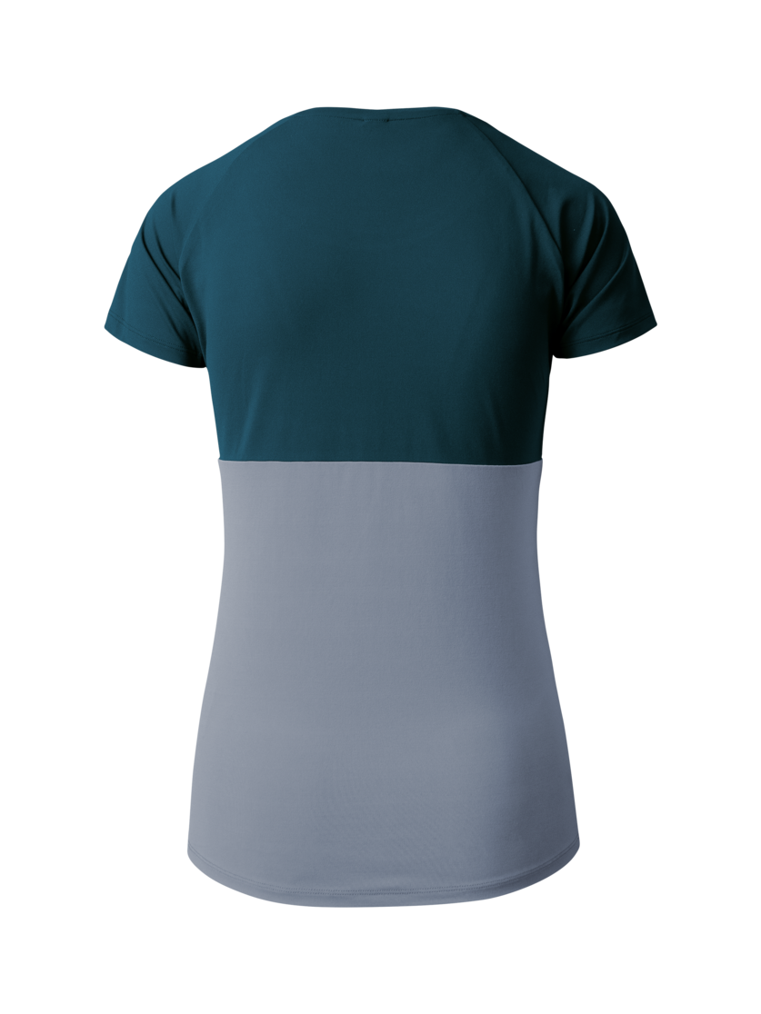 Martini Sportswear - VIA Shirt Dynamic W - T-Shirts in moon-poseidon - vista posteriore - Donna