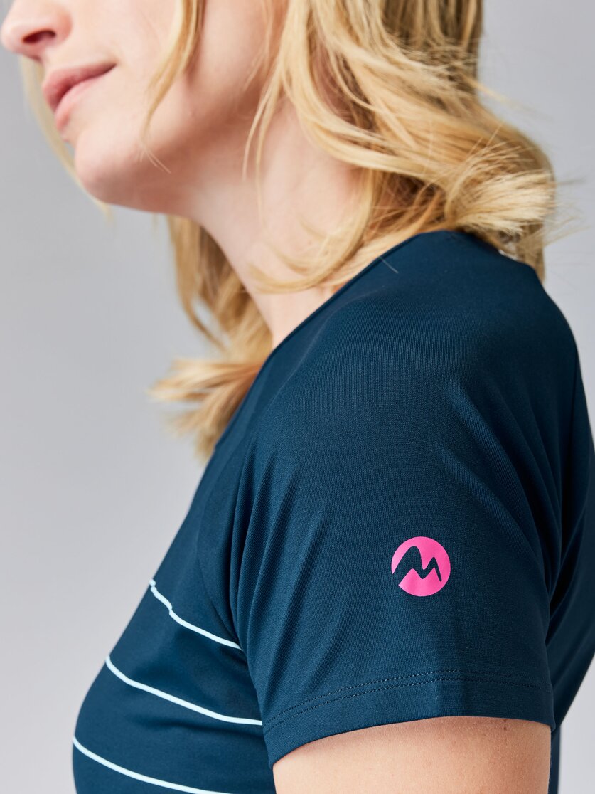 Martini Sportswear - VIA Shirt Dynamic W - T-Shirts in mosstone - Detail 1 - Damen