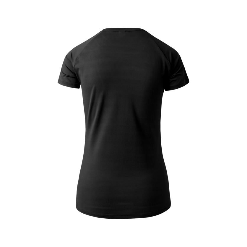 Martini Sportswear - VIA Shirt Straight W - T-Shirts in black-white - Rückansicht - Damen