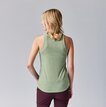 Martini Sportswear - SUNRISE Sleeveless Shirt W - Tops in mosstone - rear view model - Women