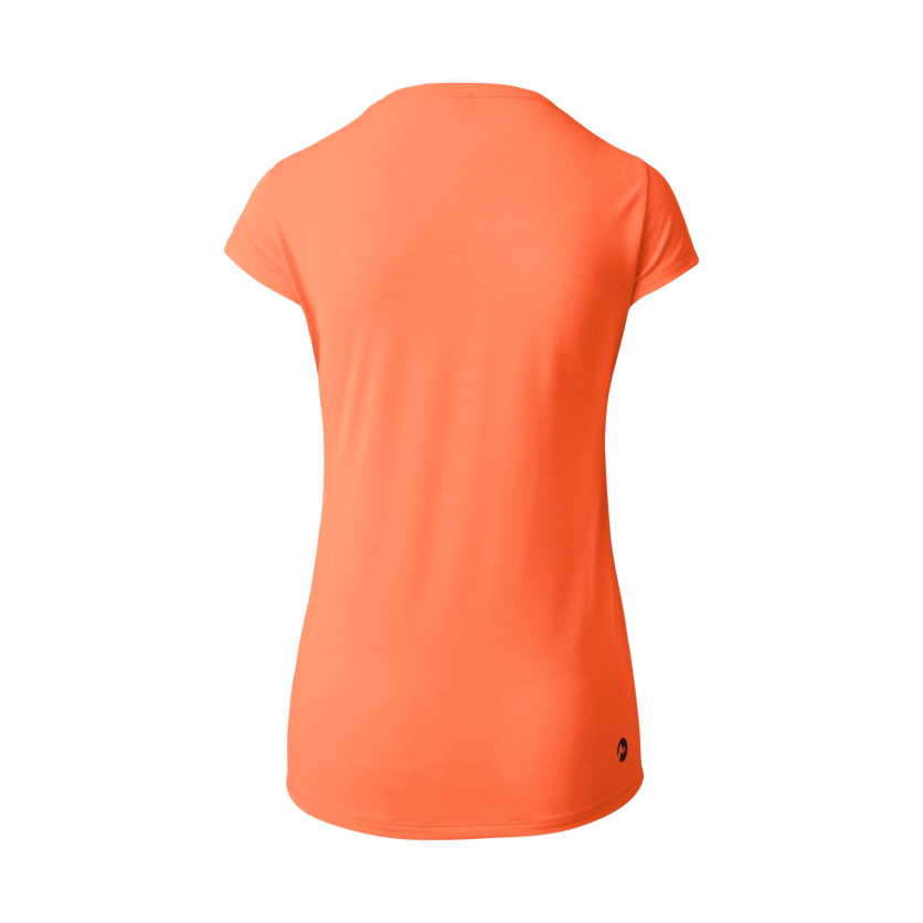 Martini Sportswear - ALPMATE Shirt W - T-Shirts in mango - rear view - Women