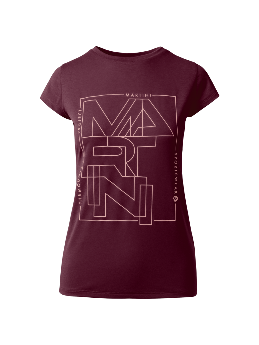 Martini Sportswear - ALPMATE Shirt W - T-Shirts in fairy tale - vista frontale - Donna