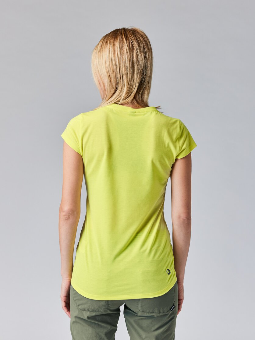 Martini Sportswear - ALPMATE Shirt W - T-Shirts in mosstone - Rückansicht Model - Damen