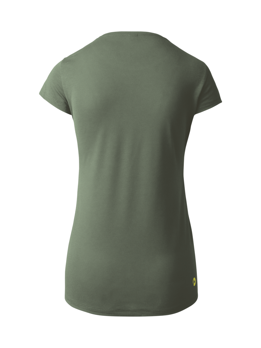 Martini Sportswear - HIGHVENTURE Shirt W - T-Shirts in mosstone - Rückansicht - Damen
