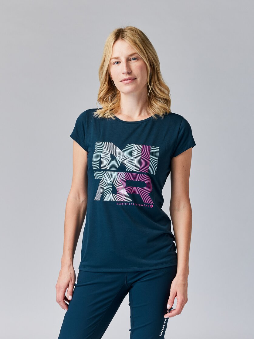 Martini Sportswear - HIGHVENTURE Shirt W - T-Shirts in mosstone - Vorderansicht Model - Damen