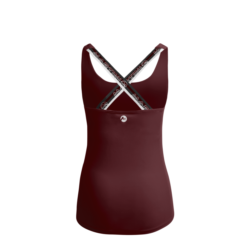 Martini Sportswear - SOLO - Tops in wine - Rückansicht - Damen