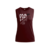 Martini Sportswear - GO.STRONG - Tops in Wine Red-Black - front view - Women