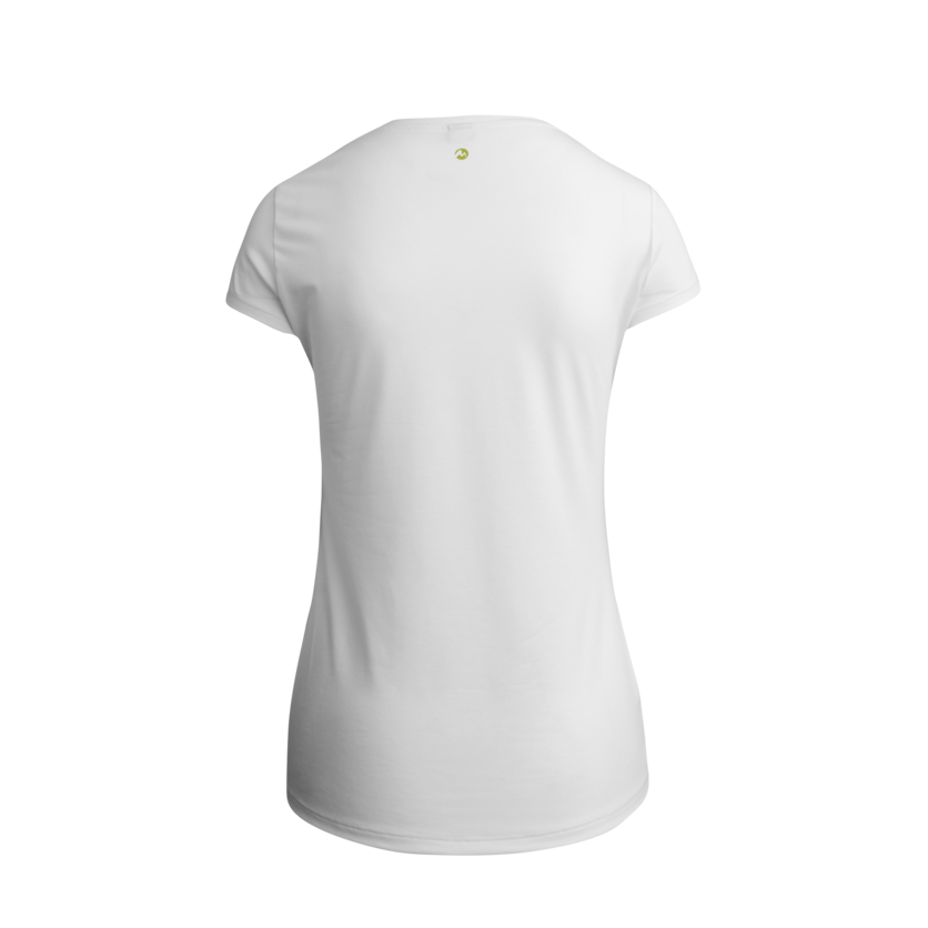 Martini Sportswear - JOKER - T-Shirts in white-olive-wild lime - Rückansicht - Damen