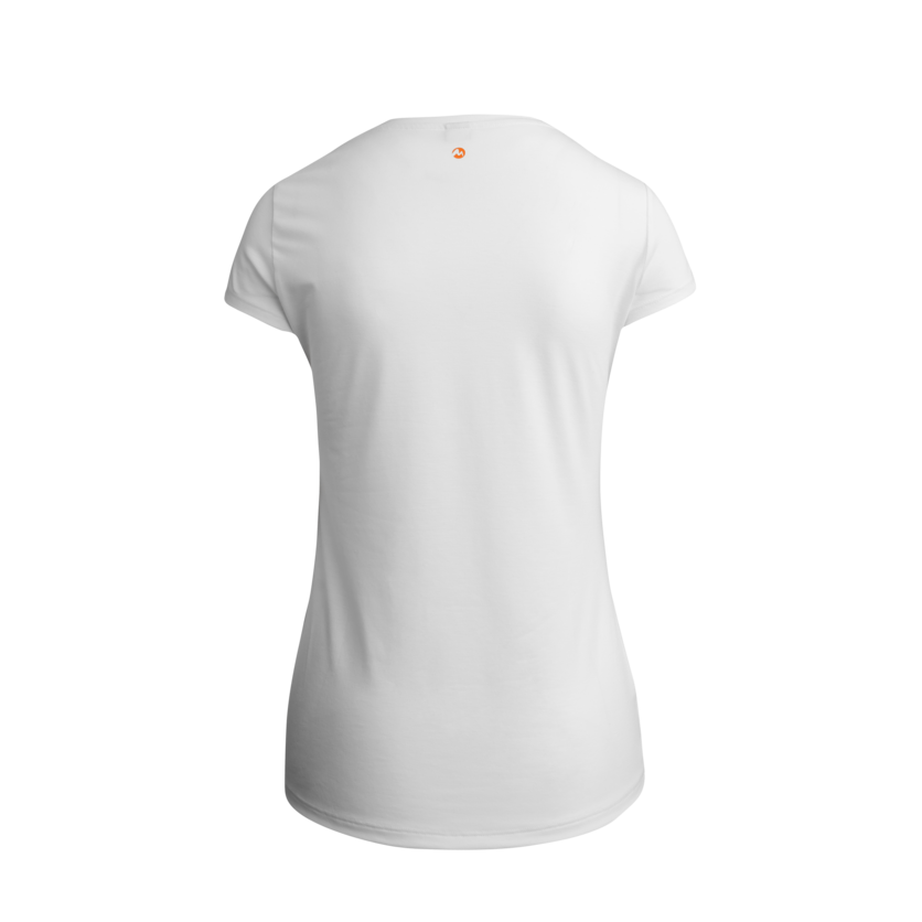 Martini Sportswear - JOKER - T-Shirts in white-denim-squash - rear view - Women