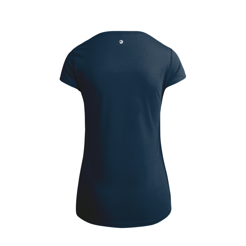Martini Sportswear - JOKER - T-Shirts in true navy-white - rear view - Women