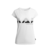 Martini Sportswear - HIGH.FLY - T-Shirts in White-Black - front view - Women