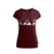 Martini Sportswear - HIGH.FLY - T-Shirts in Rosso Vino-Azzurro chiaro - vista frontale - Donna